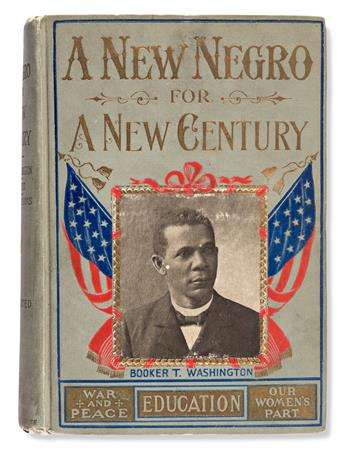 (CROMWELL LIBRARY.) Booker T. Washington, et al. A New Negro for a New Century.